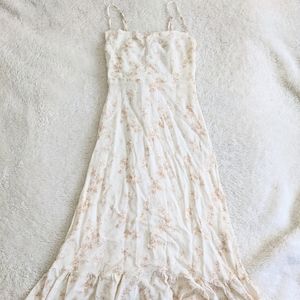 REFORMATION Sleeveless Floral Dress